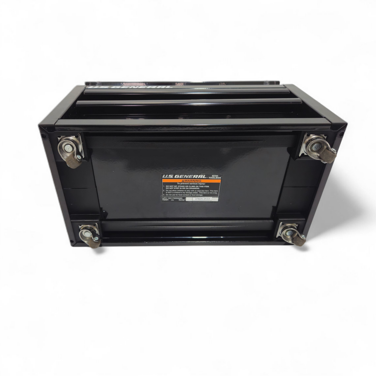 Snap-in Instant Casters for US General Mini Tool Boxes