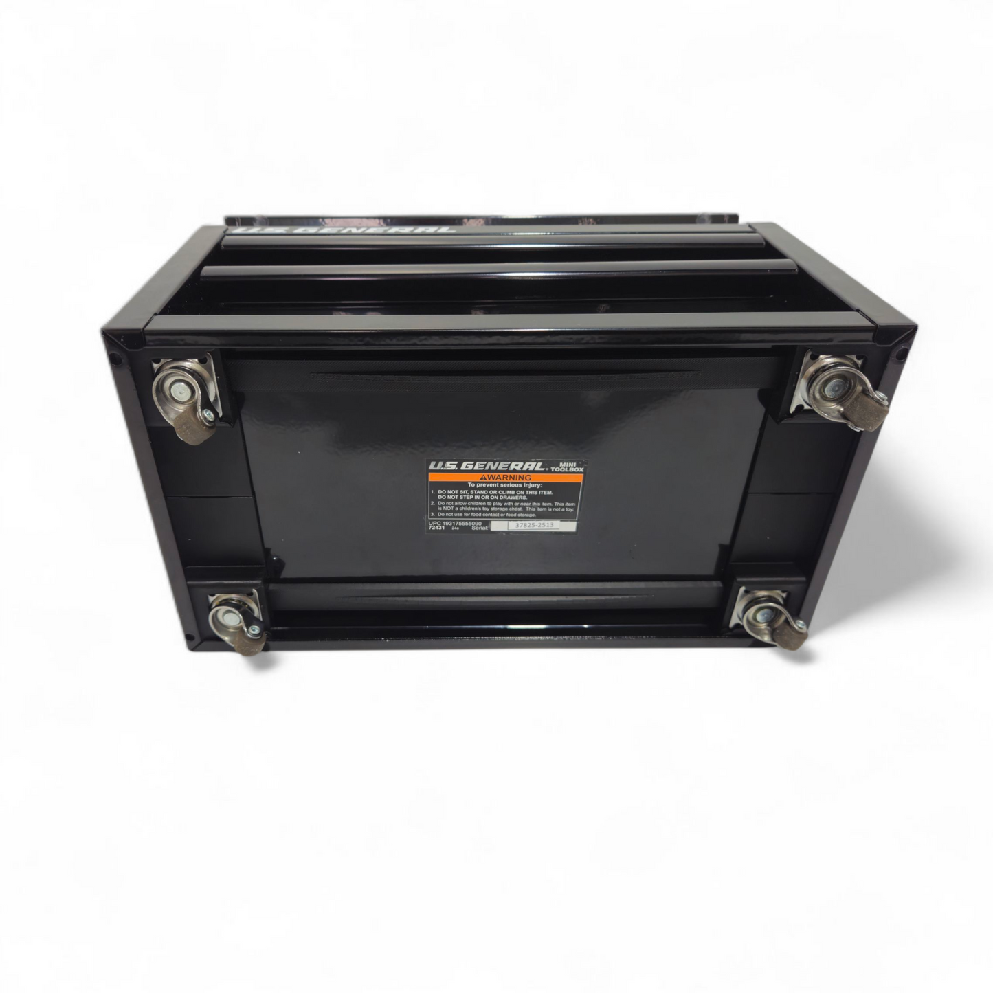 Snap-in Instant Casters for US General Mini Tool Boxes
