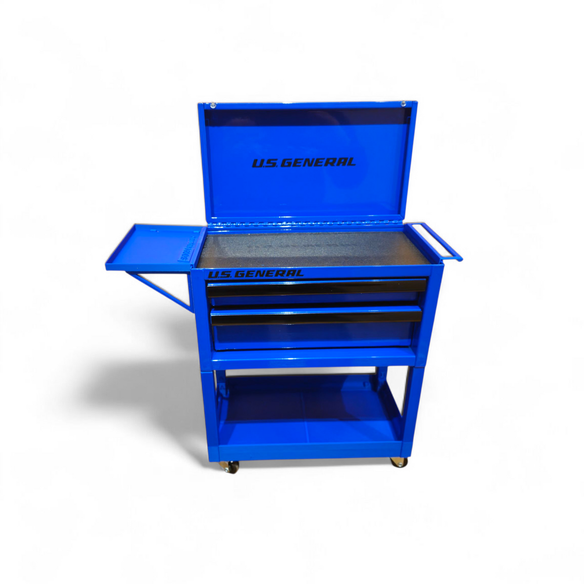 Roll Cart, Side Tray, and Handle Combo for US General Mini Tool Boxes