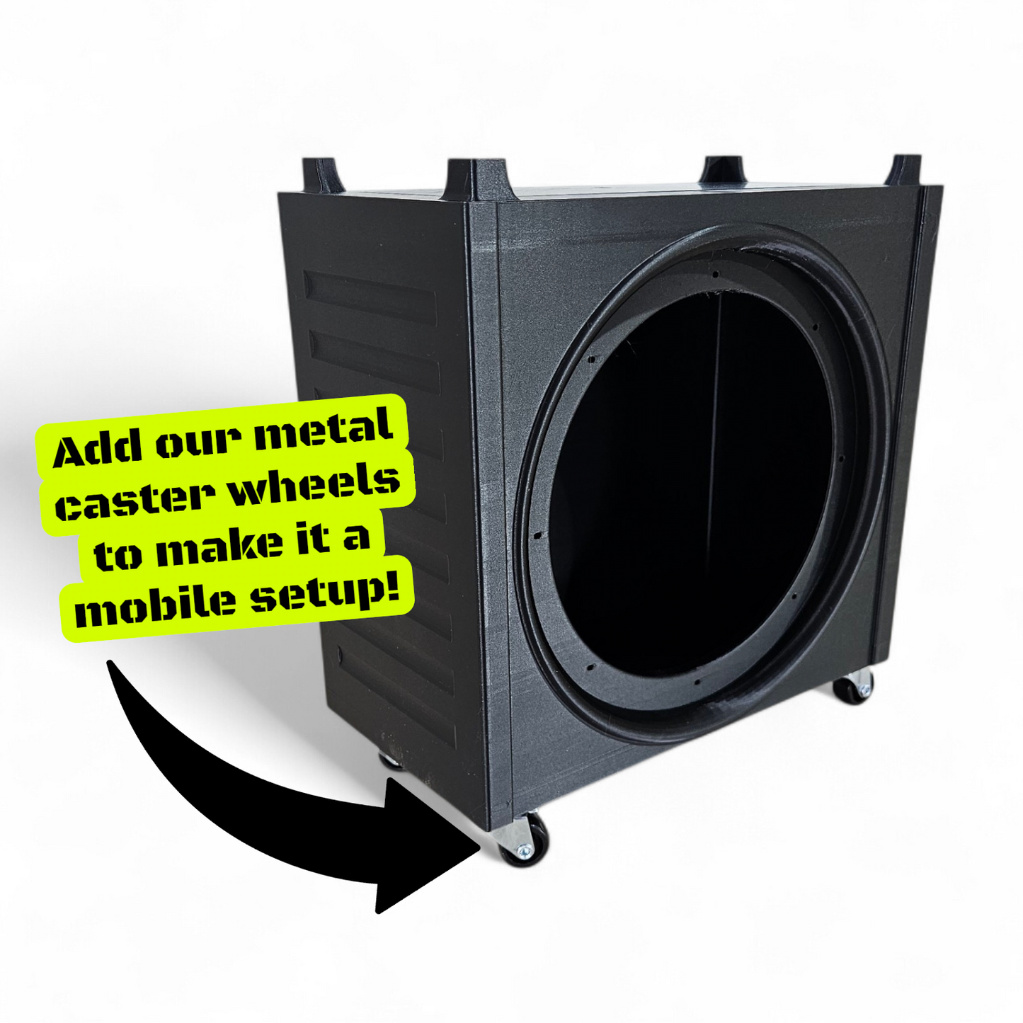 8" Subwoofer Enclosure Box for US General Mini Tool Boxes *READ FULL DESCRIPTION*
