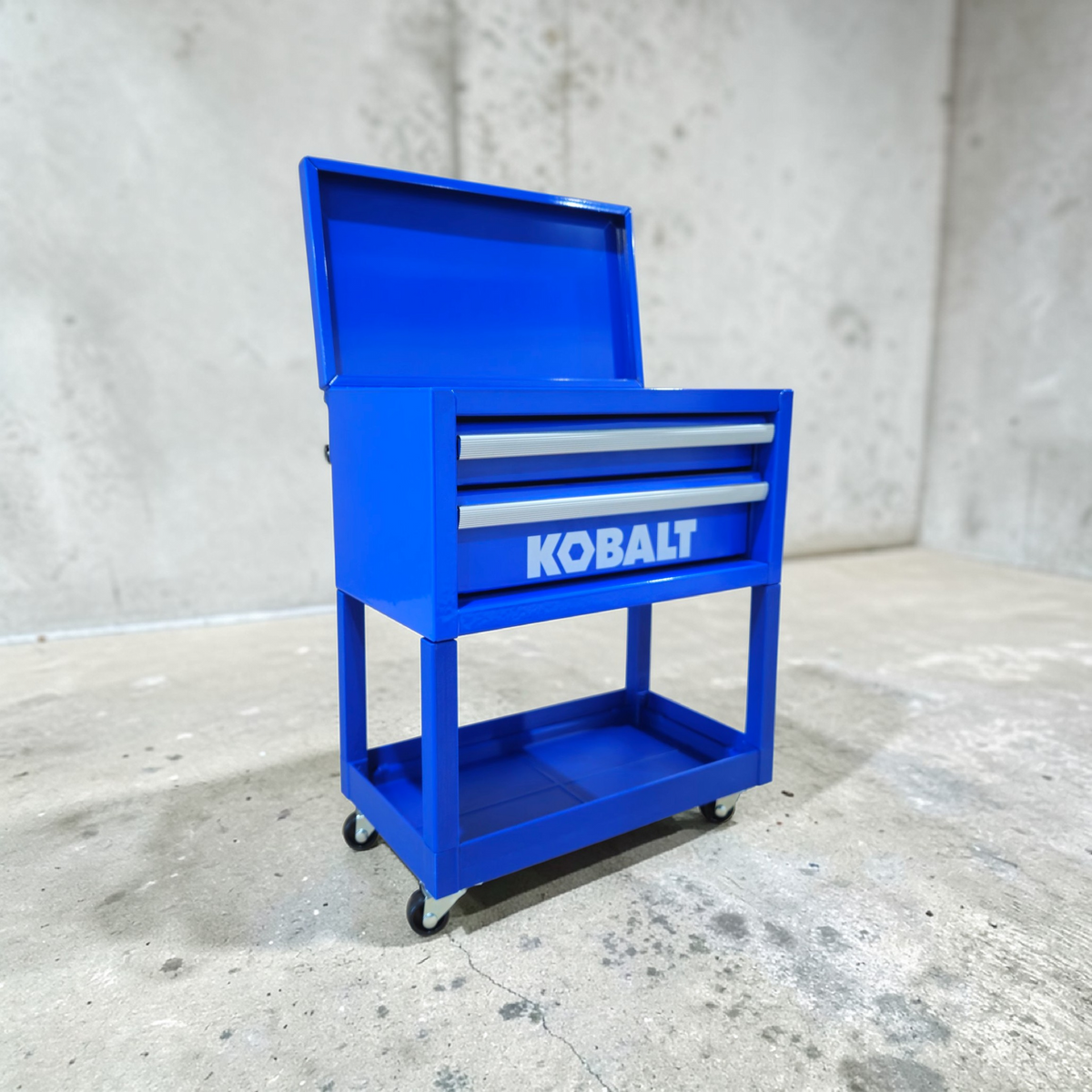 Roll Cart for Kobalt Mini Tool Boxes with Metal Casters