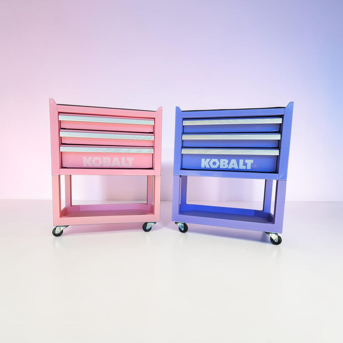Mini Roll Cart Attachment for Kobalt 3 Drawer Mini Tool Chest Only