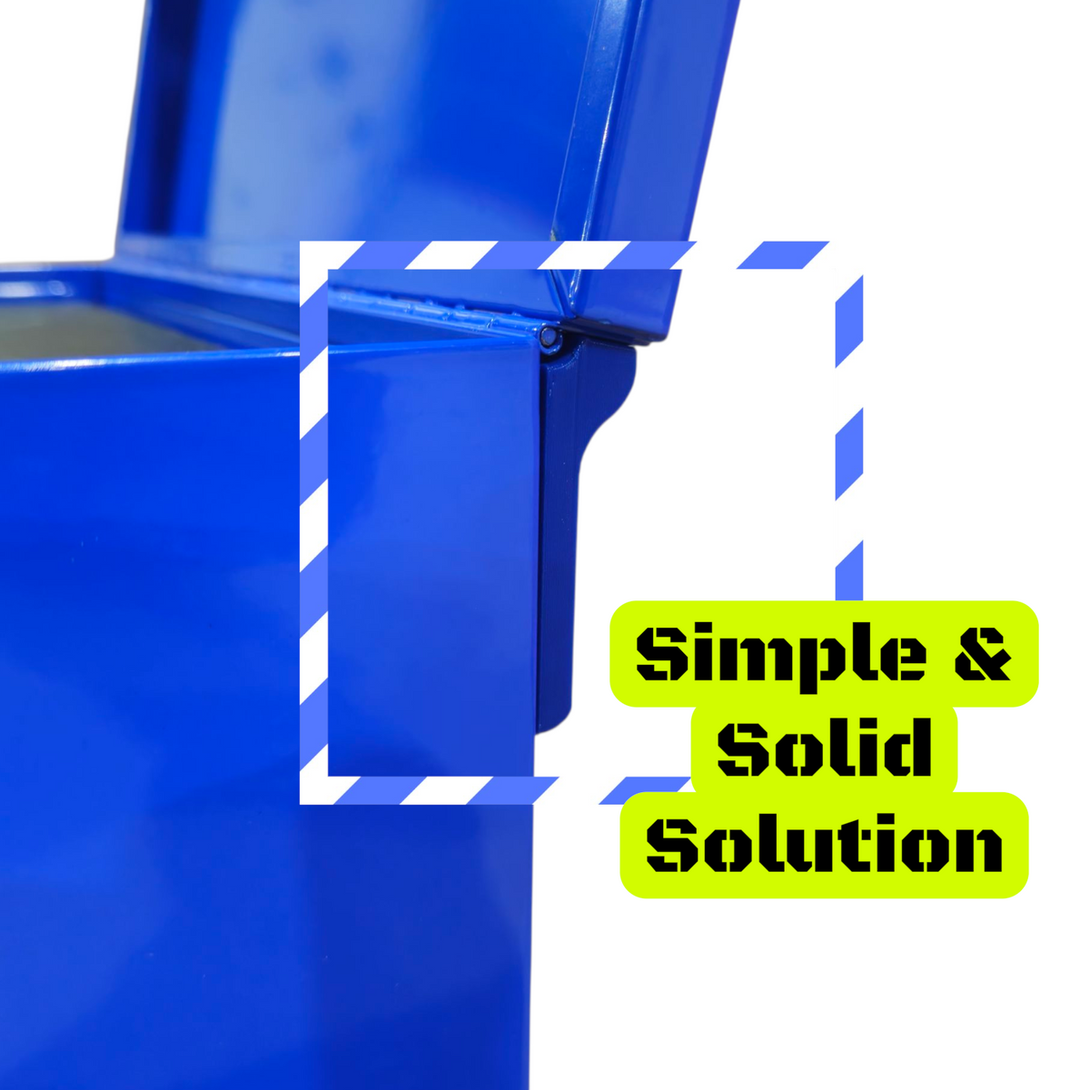 Lid Hinge Stop for Kobalt Mini Tool Box, Keeps Your Lid From Falling Down