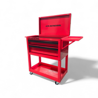 Roll Cart, Side Tray, and Handle Combo for US General Mini Tool Boxes